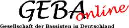 Logo der Gesellschaft der Bassisten in Deutschland