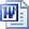 Symbol für einen Datensatz im Word-Format zum Download