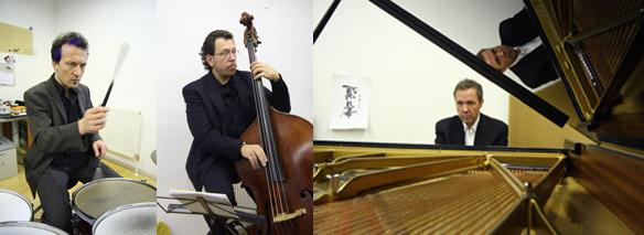Photo-Impressionen aus dem Proberaum - Lucas Heidepriem Trio